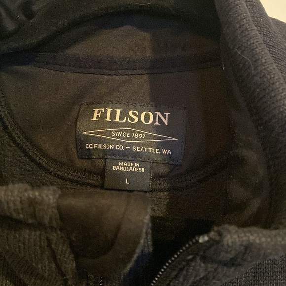 Mens filson ridgeway fleece vest large - Picture 2 of 5